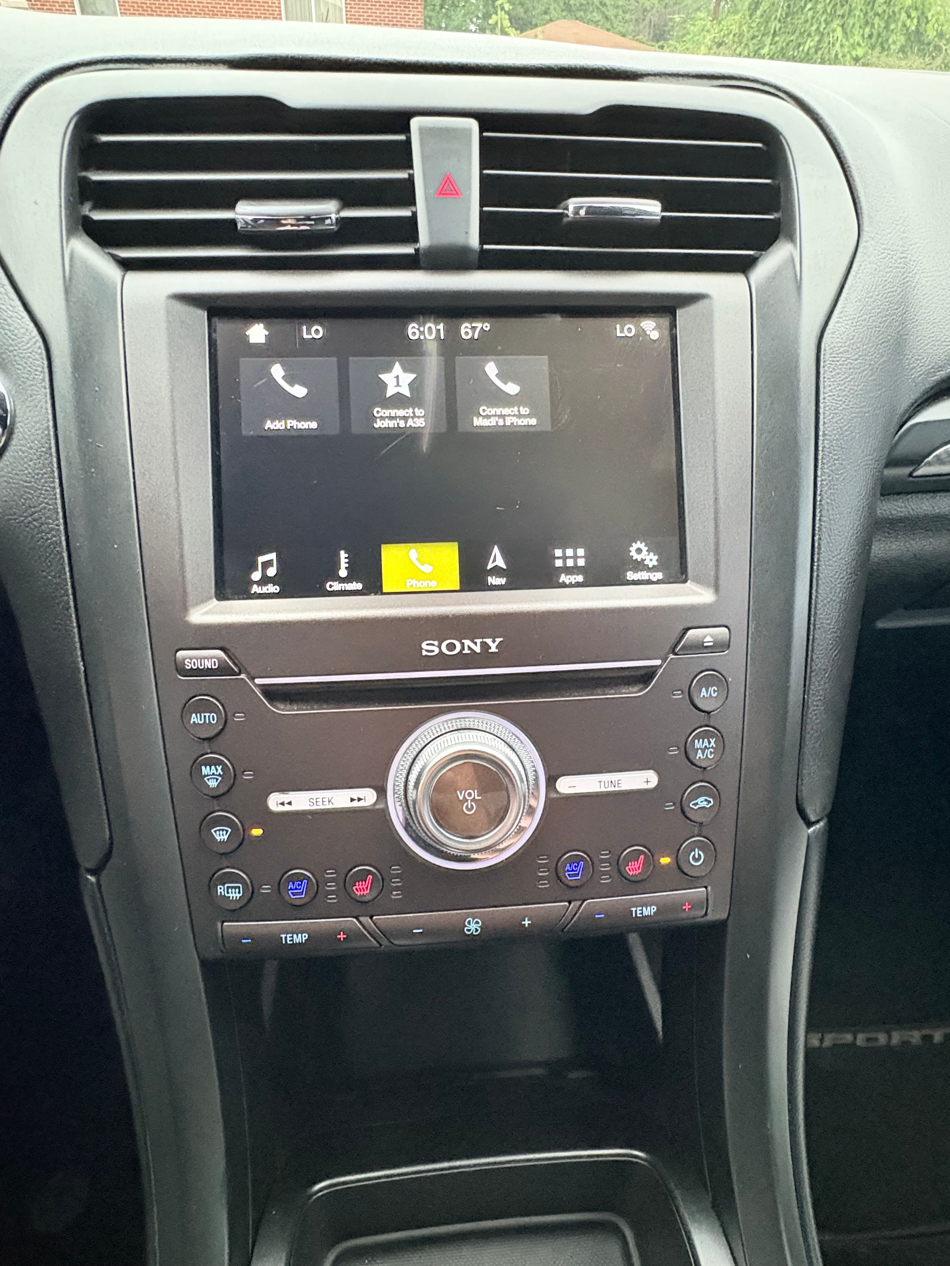Used 2017 Ford Fusion Sport w/ Equipment Group 401A AWD/4WD image 12