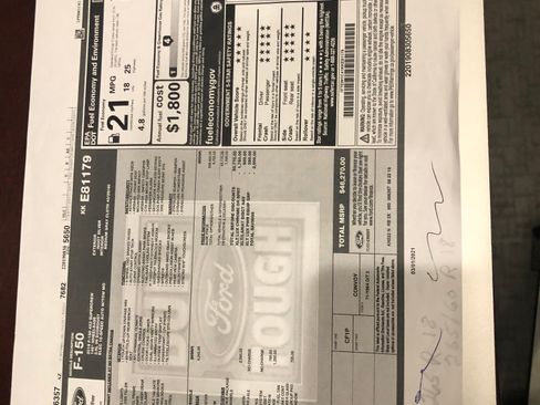 Used 2019 Ford F150 XLT w/ Equipment Group 302A Luxury image 2