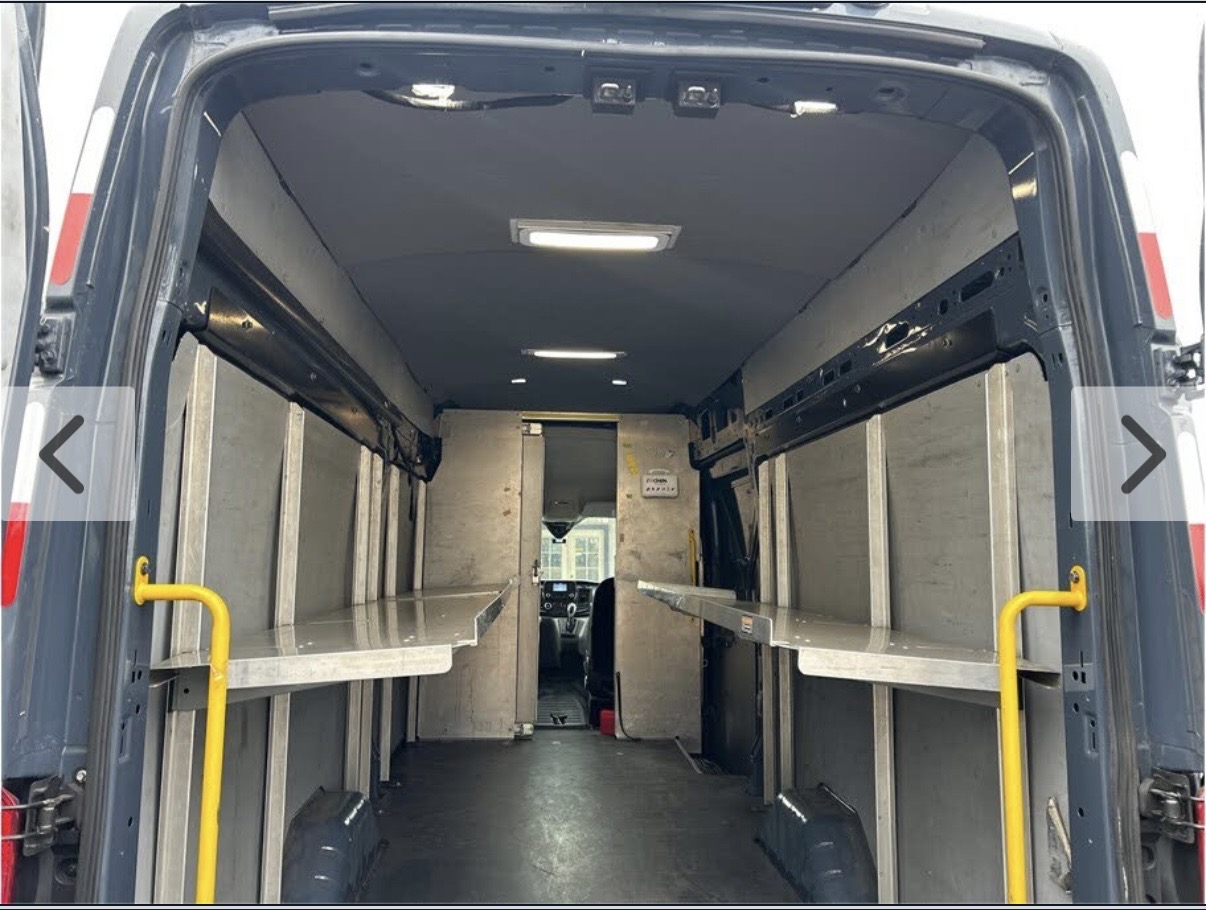 Used 2021 Ford Transit 250 148 High Roof Extended w/ Parcel Delivery Package RWD image 14