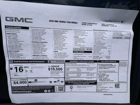 Used 2025 GMC Sierra 1500 Denali AWD/4WD image 22