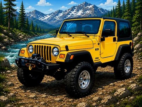 Used 2005 Jeep Wrangler X w/ Tire & Wheel Group (Ecco) AWD/4WD image 1