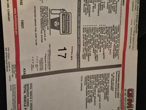 Used 2002 GMC Sierra 1500 SL image 19