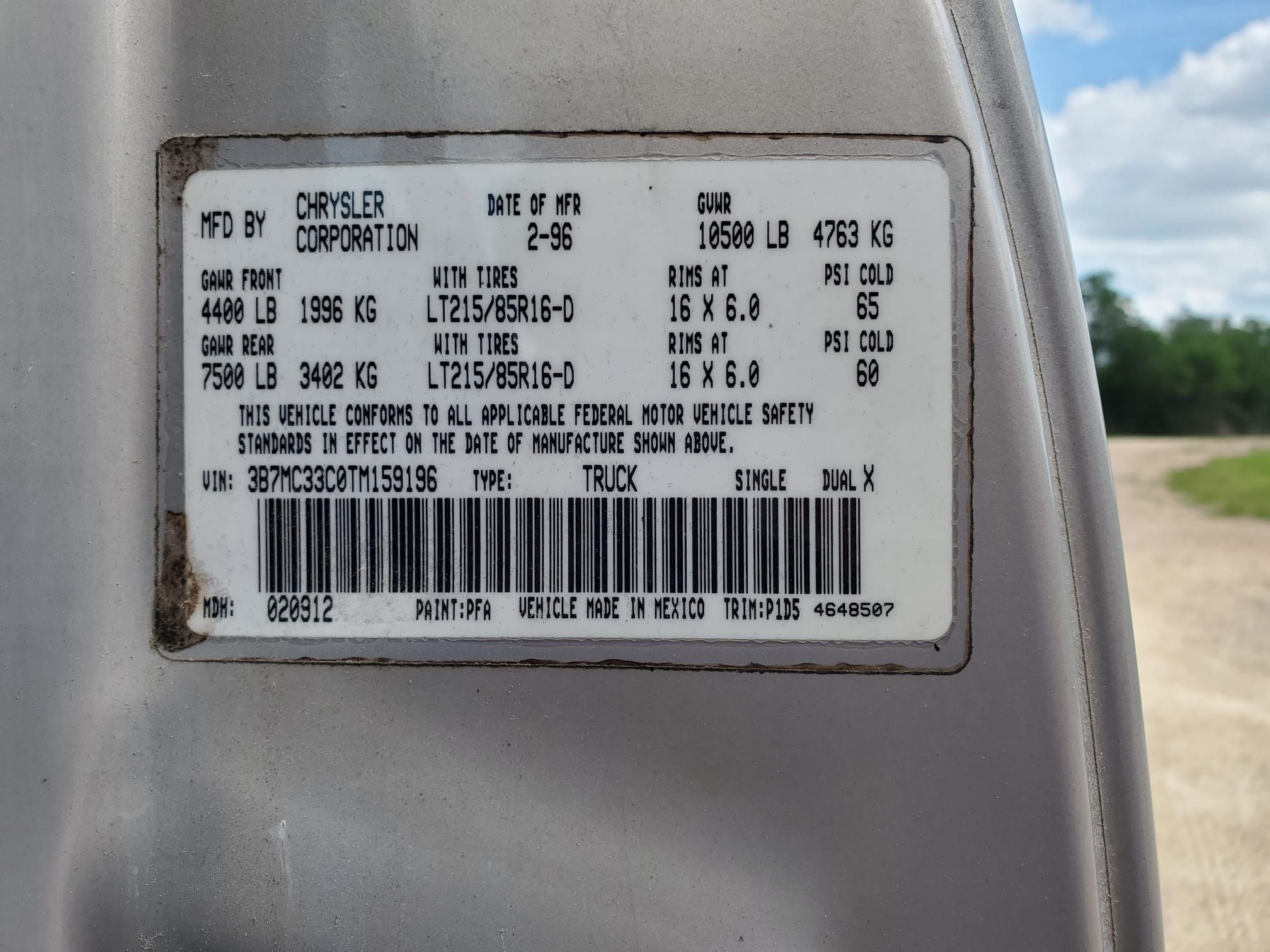 Used 1996 Dodge Ram 3500 Truck 2WD Club Cab image 20