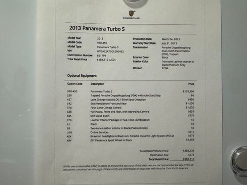Used 2013 Porsche Panamera Turbo S AWD/4WD image 29