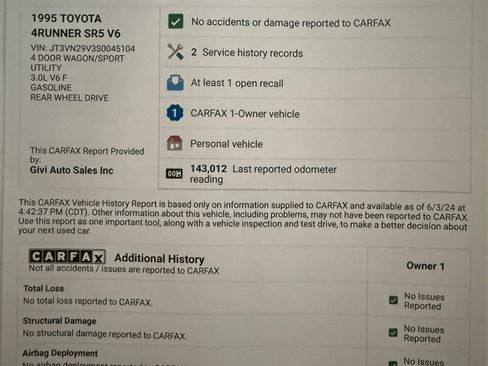 Used 1995 Toyota 4Runner SR5 image 13