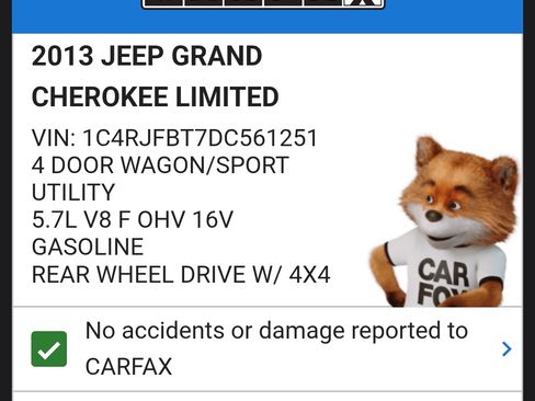 Used 2013 Jeep Grand Cherokee Limited w/ Luxury Group II image 14