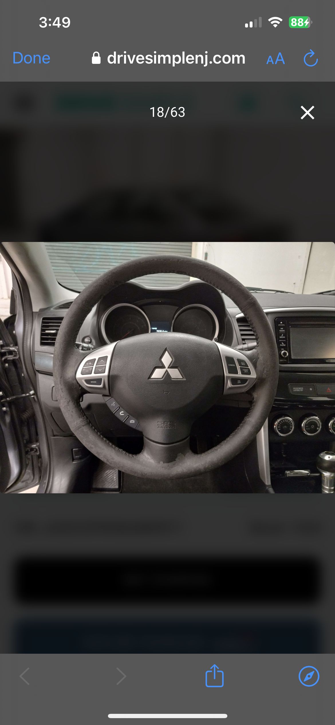 Used 2016 Mitsubishi Lancer SEL AWD/4WD image 9