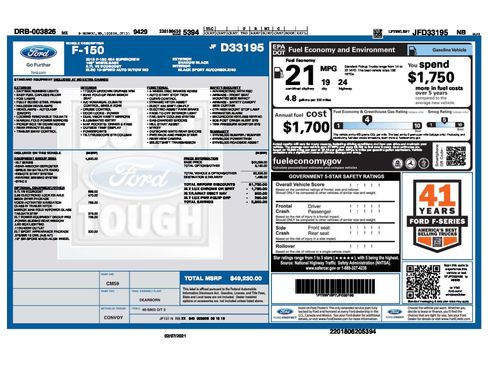 Used 2018 Ford F150 XLT w/ Equipment Group 302A Luxury image 19