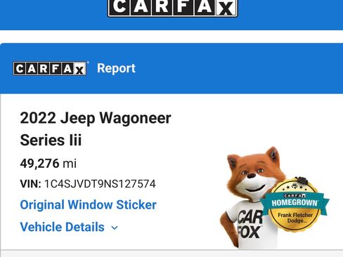 Used 2022 Jeep Wagoneer Series III w/ Premium Group I AWD/4WD image 17