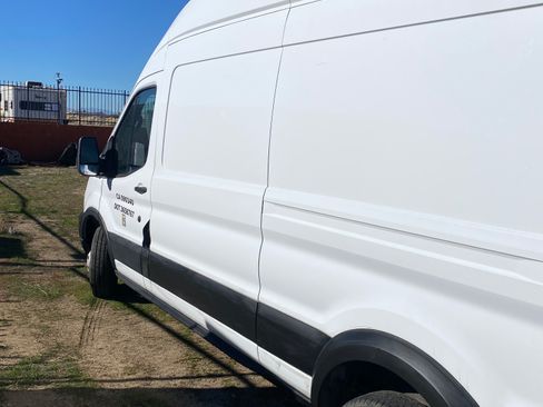 Used 2021 Ford Transit 350 148 High Roof Extended DRW image 4