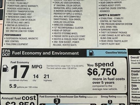 Used 2020 Cadillac Escalade ESV Platinum image 5