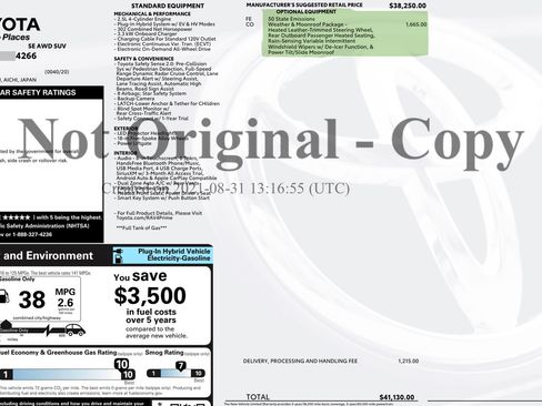 Used 2021 Toyota RAV4 SE w/ Weather & Moonroof Package image 11