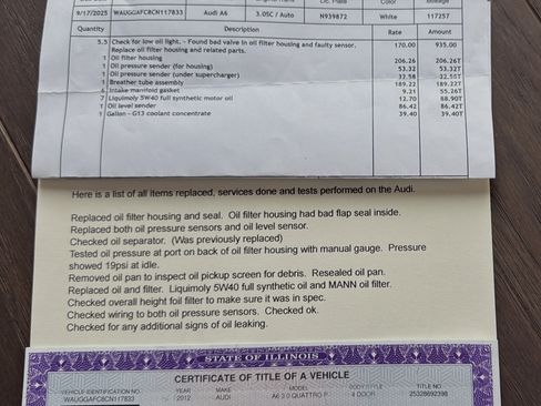 Used 2012 Audi A6 3.0T Premium Plus w/ Premium Plus Pkg image 26