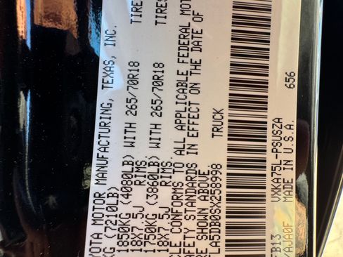 Used 2025 Toyota Tundra SR5 image 9