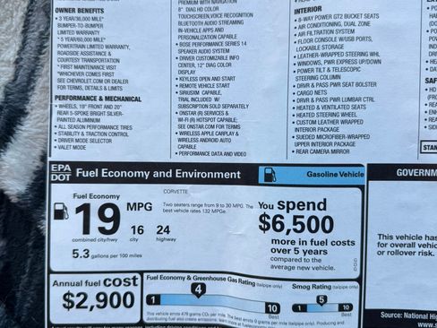 Used 2023 Chevrolet Corvette Stingray Premium Conv w/ Z51 Performance Package image 9