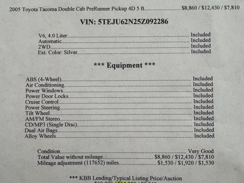 Used 2005 Toyota Tacoma PreRunner image 21