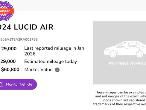 Used 2024 Lucid Air Touring image 23