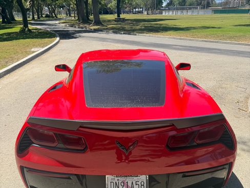 Used 2017 Chevrolet Corvette Stingray Coupe w/ Carbon Flash Badge Package RWD image 6