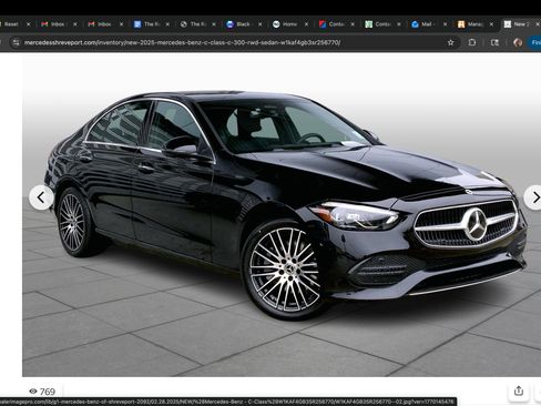 Used 2025 Mercedes-Benz C 300 Sedan image 2