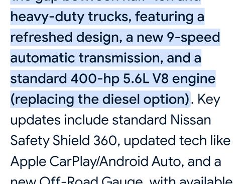 Used 2020 Nissan Titan SL w/ Moonroof Package image 24