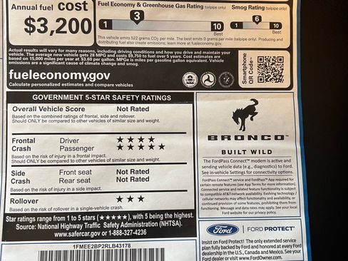 Used 2024 Ford Bronco Wildtrak image 20