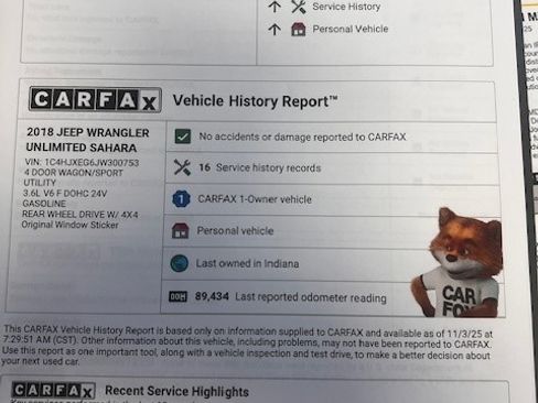 Used 2018 Jeep Wrangler Unlimited Sahara image 18