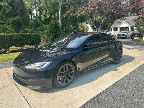 Used 2021 Tesla Model S Plaid AWD/4WD image 8