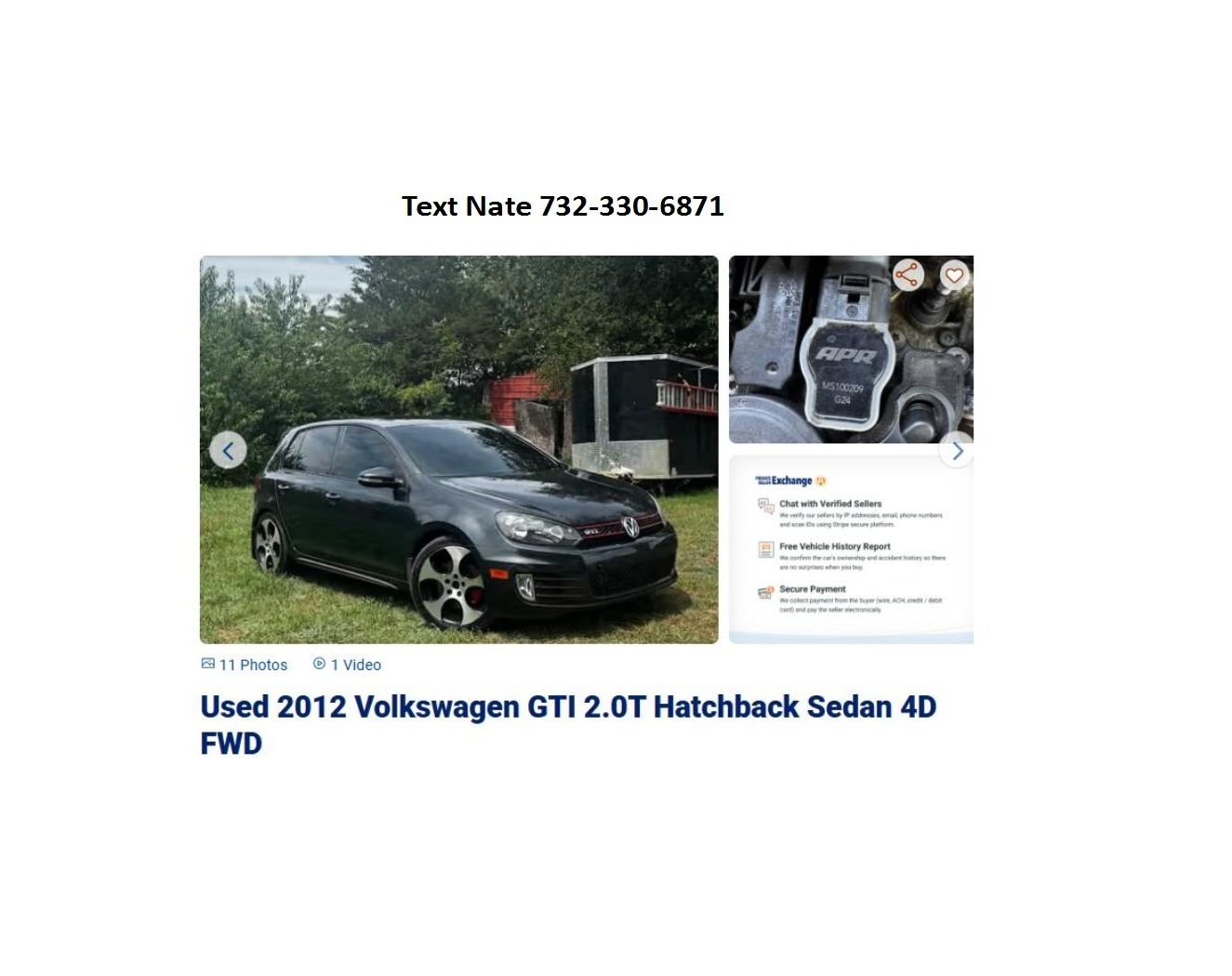 Used 2012 Volkswagen GTI 4-Door FWD image 12