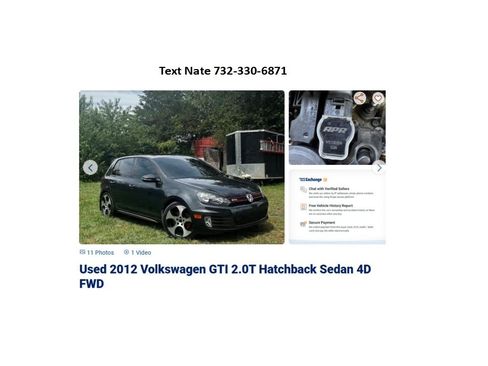 Used 2012 Volkswagen GTI 4-Door FWD image 12