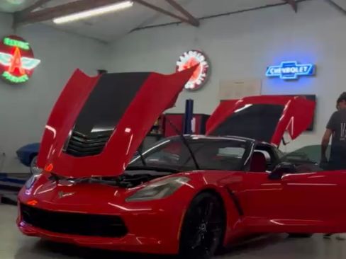 Used 2014 Chevrolet Corvette Stingray Coupe w/ 2LT Preferred Equipment Group RWD image 4