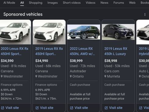 Used 2019 Lexus RX 450hL Premium w/ Premium Package AWD/4WD image 26