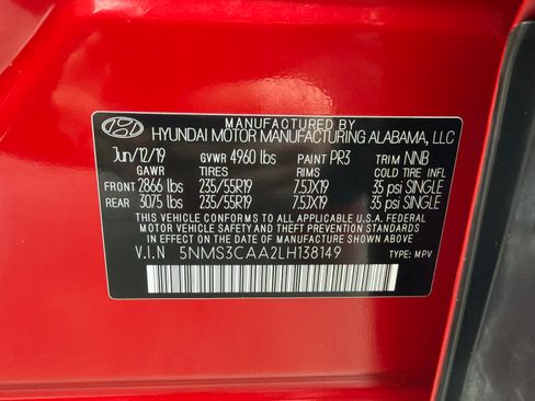 Used 2020 Hyundai Santa Fe SEL image 10