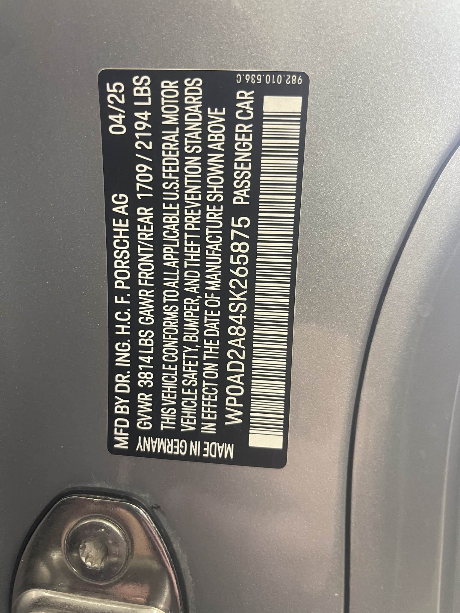 Used 2025 Porsche 718 Cayman GTS RWD image 19
