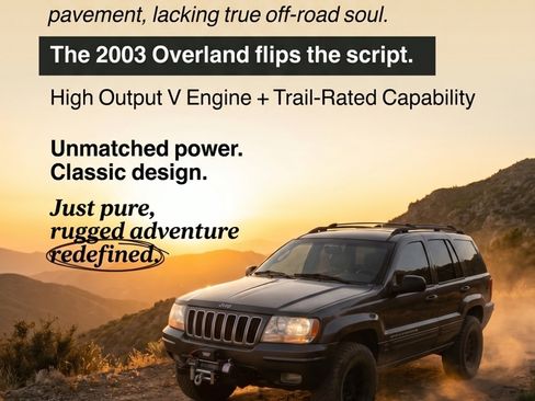 Used 2003 Jeep Grand Cherokee Overland AWD/4WD image 11