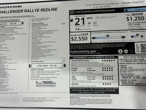 Used 2014 Dodge Challenger SXT image 18