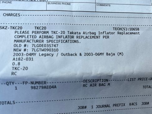 Used 2003 Subaru Outback Limited image 13