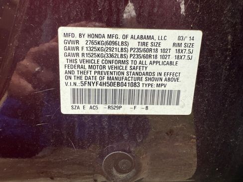 Used 2014 Honda Pilot EX-L image 12