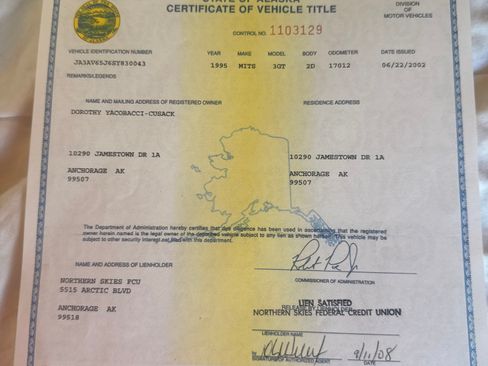 Used 1995 Mitsubishi 3000GT SL image 8