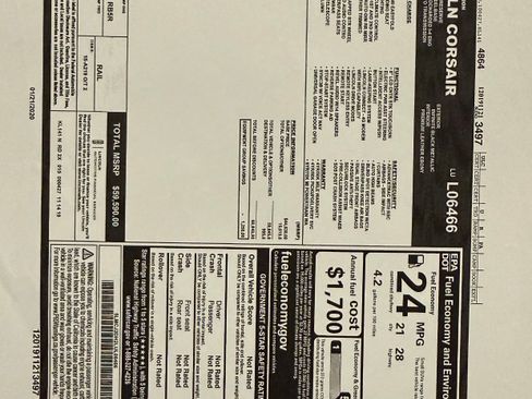 Used 2020 Lincoln Corsair Reserve w/ Equipment Group 202A image 13