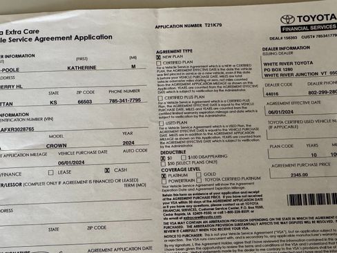 Used 2024 Toyota Crown Limited Sedan 4D image 26