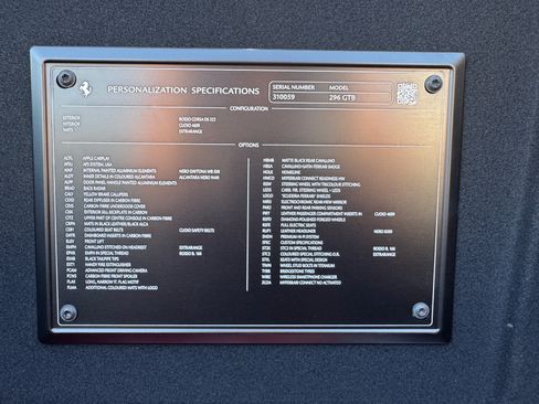 Used 2024 Ferrari 296 GTB RWD image 28