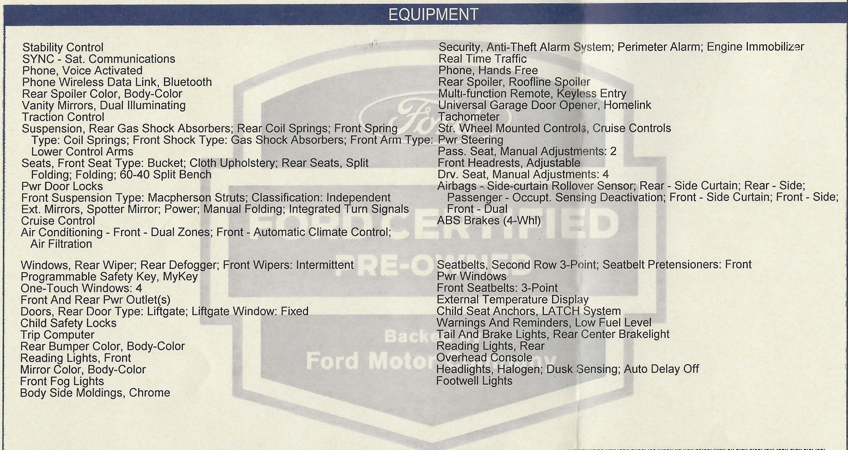 Used 2012 Ford Focus SEL FWD image 1