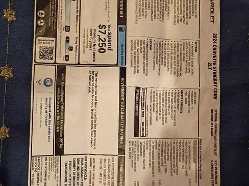 Used 2024 Chevrolet Corvette Stingray Preferred Conv w/ Z51 Performance Package image 5