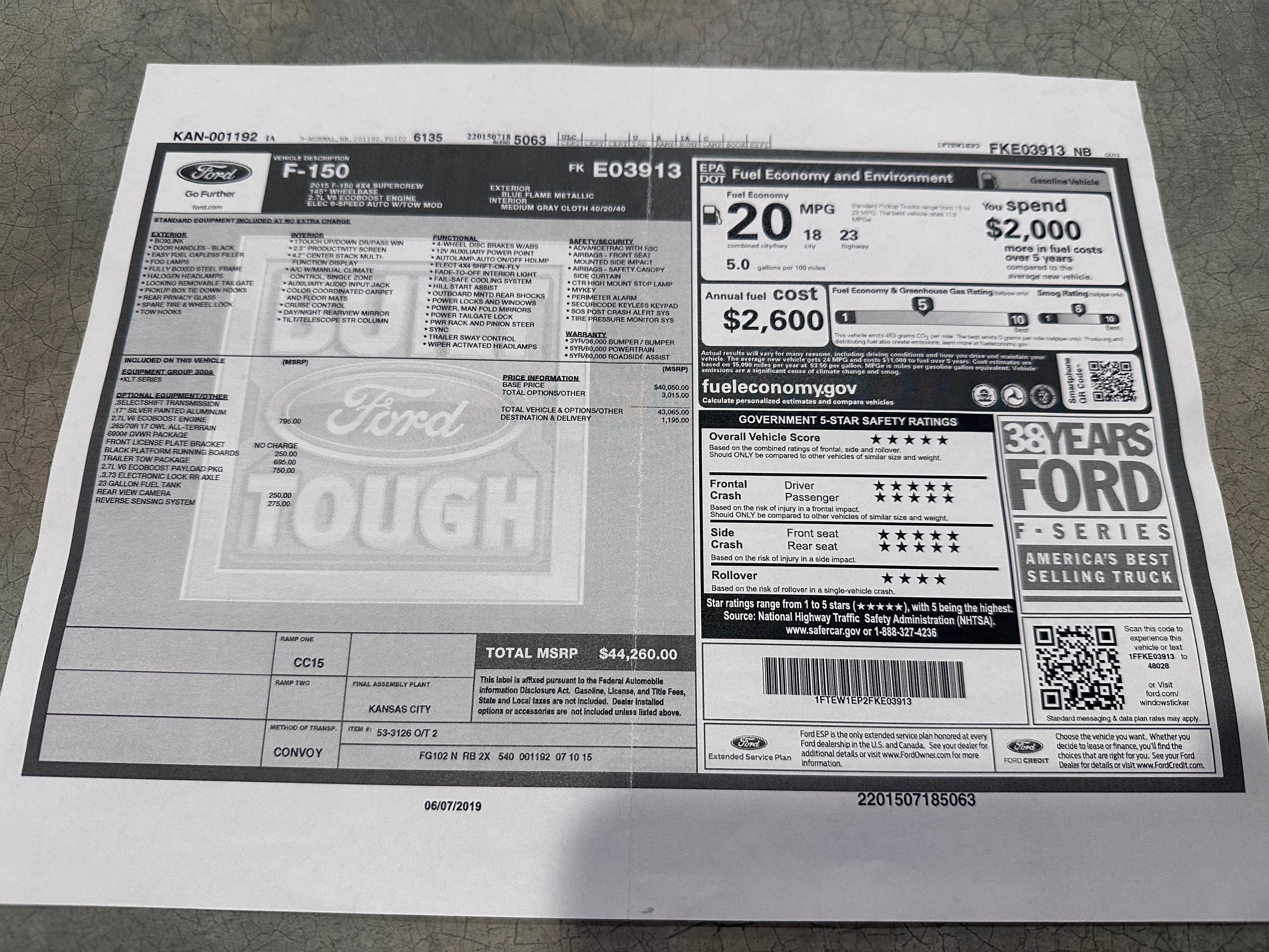 Used 2015 Ford F150 XLT AWD/4WD image 29