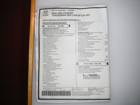 Used 2019 RAM 3500 Tradesman image 9