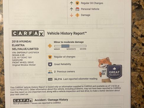 Used 2018 Hyundai Elantra SEL image 19