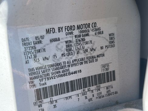 Used 2008 Ford F250 XL AWD/4WD image 13