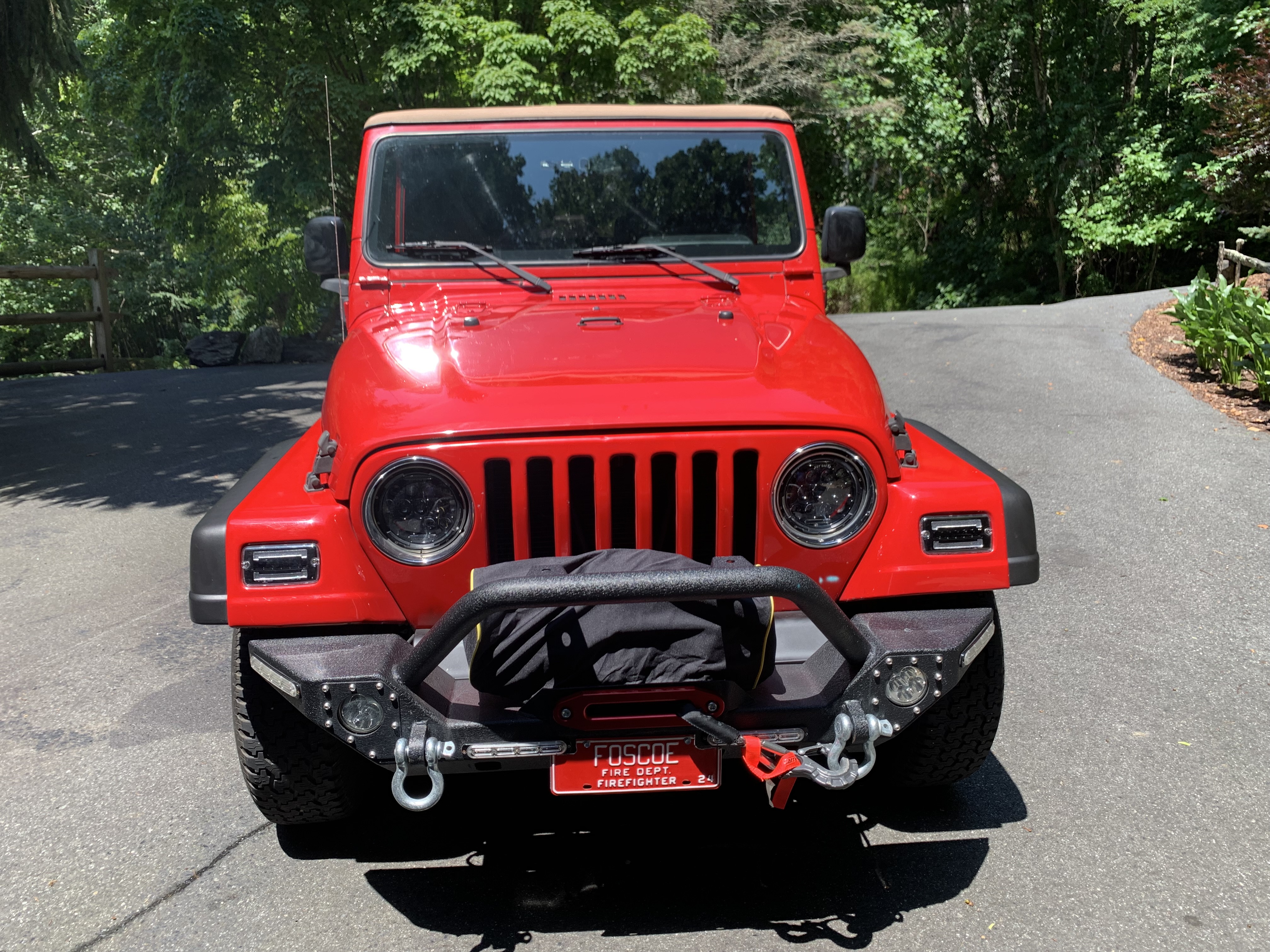 Used 2004 Jeep Wrangler X w/ Full Face Tire & Wheel Group AWD/4WD image 2