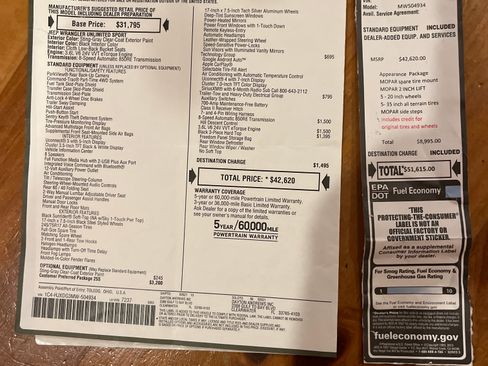 Used 2021 Jeep Wrangler Unlimited Sport image 12