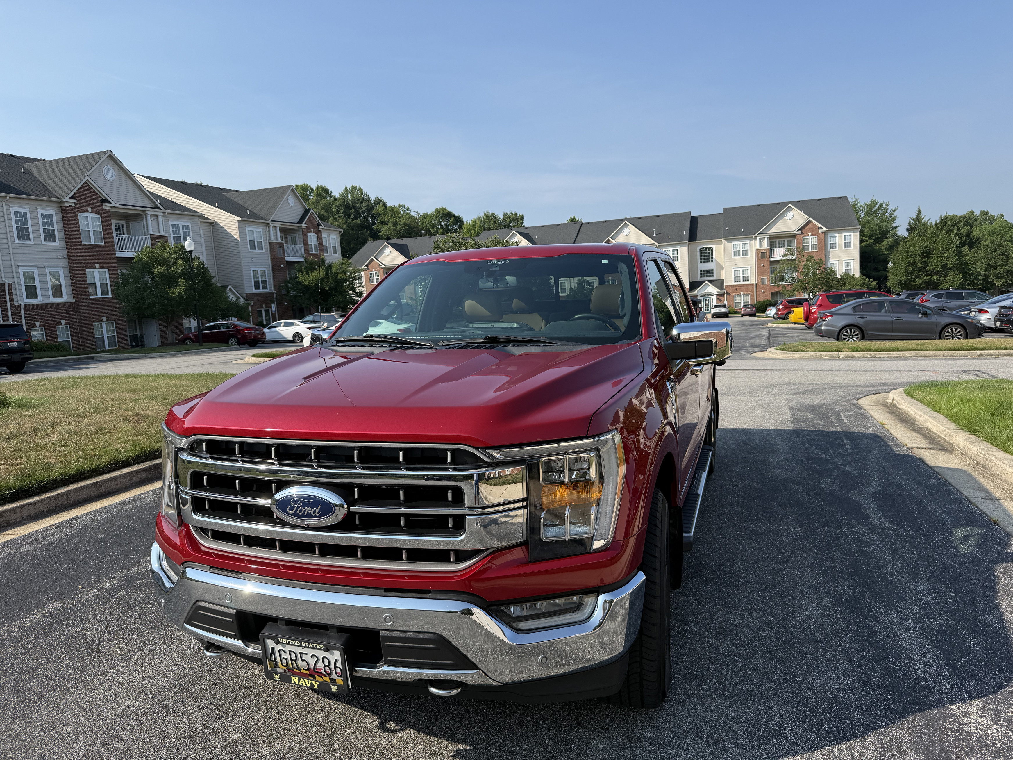 Used 2021 Ford F150 Lariat AWD/4WD image 2